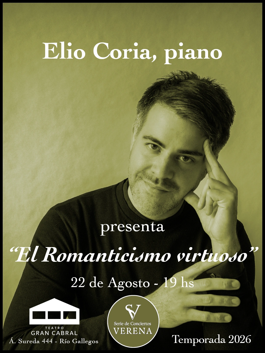 Concierto 22 de agosto - Elio Coria
