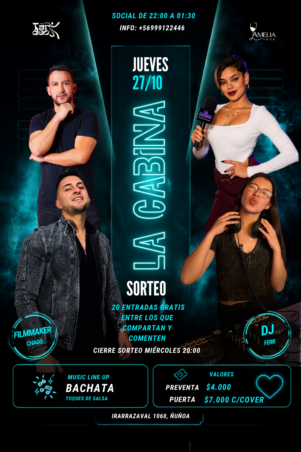 Social La Cabina 27 Agosto