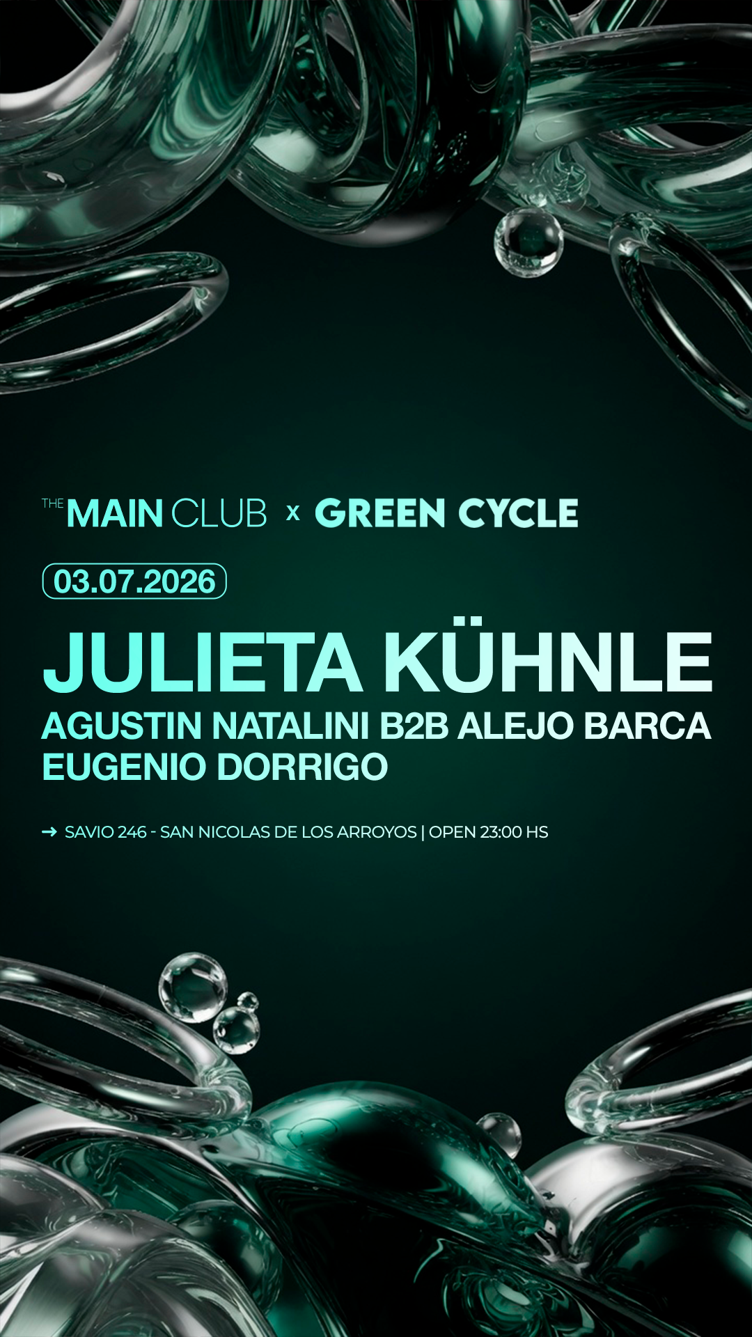 The Main Club x GreenCycle