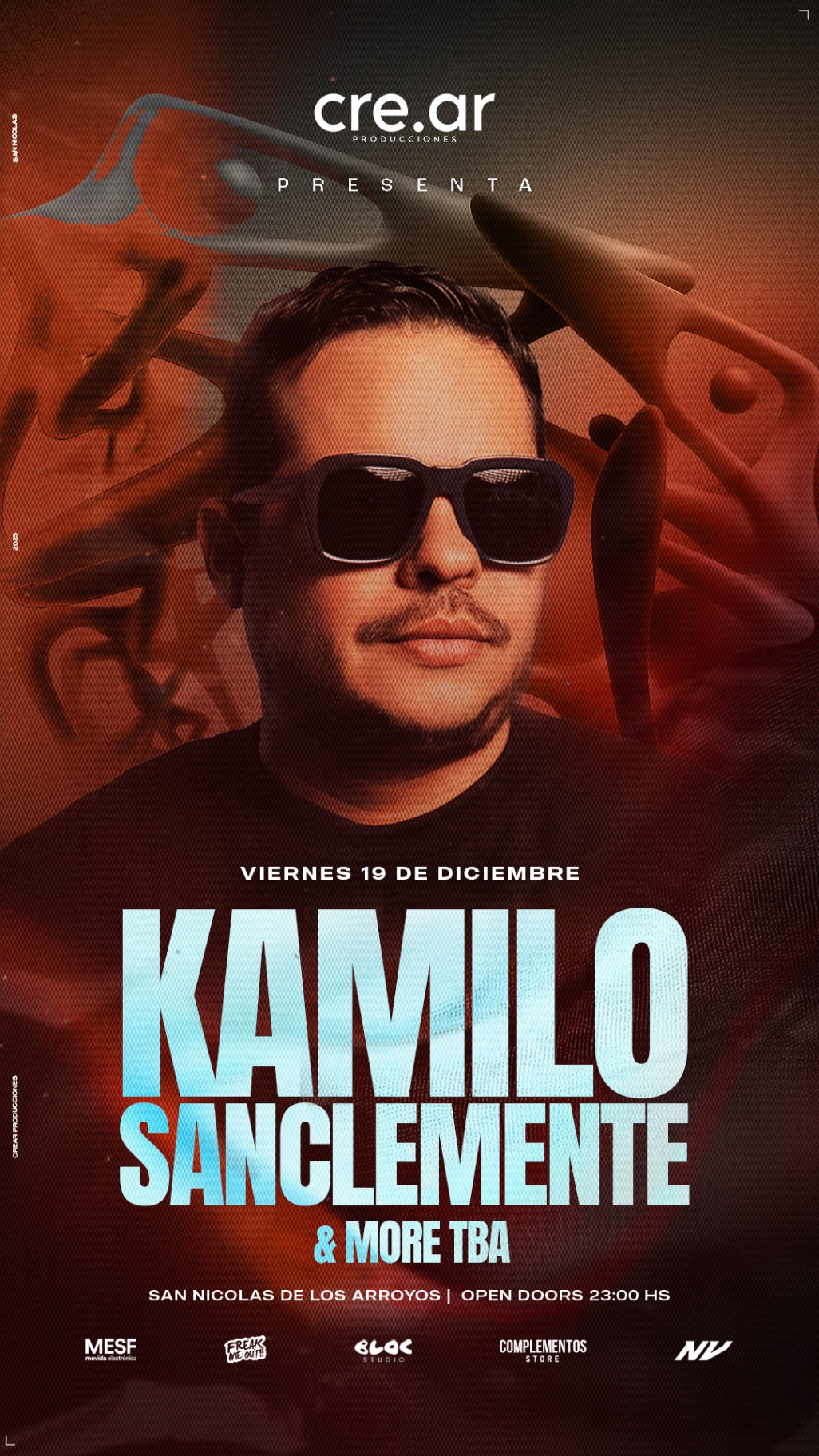 Kamilo Sanclemente x Crear Producciones