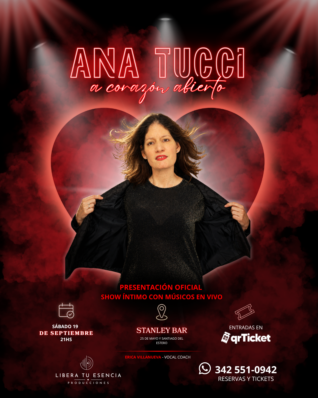 "A corazón abierto" - Ana Tucci