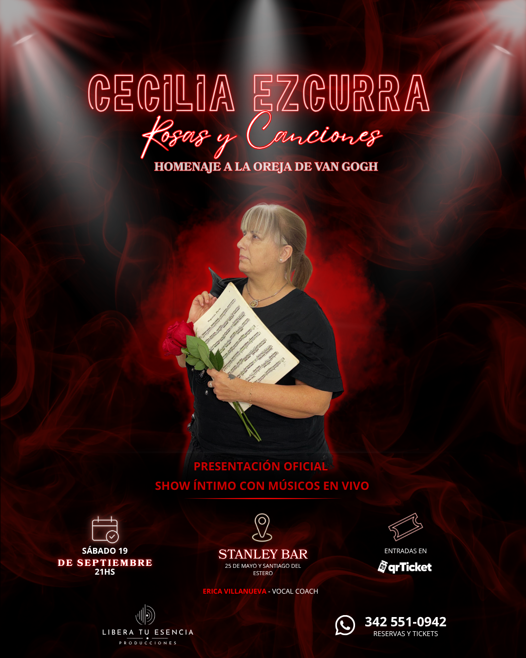 "Rosas y Canciones" - Cecilia Ezcurra