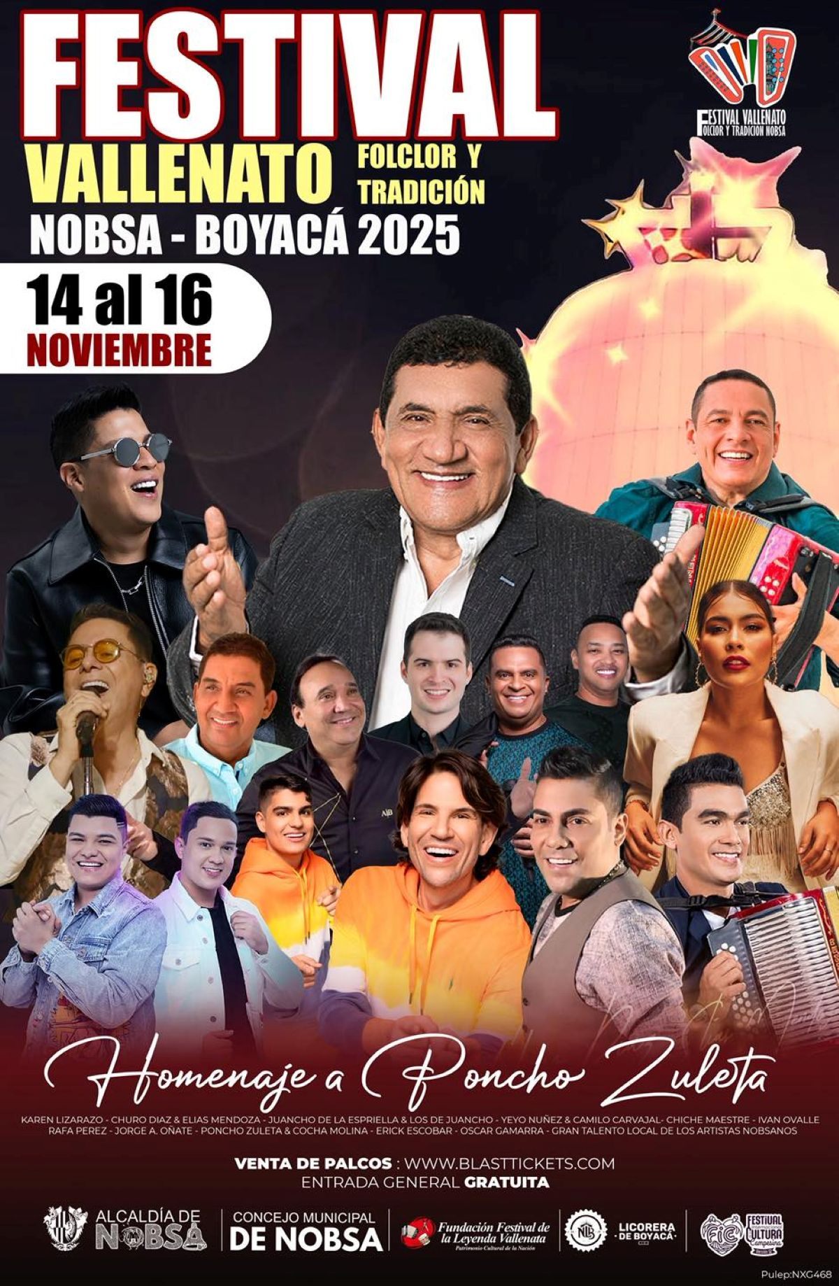 Festival Vallenato Nobsa Dia 1