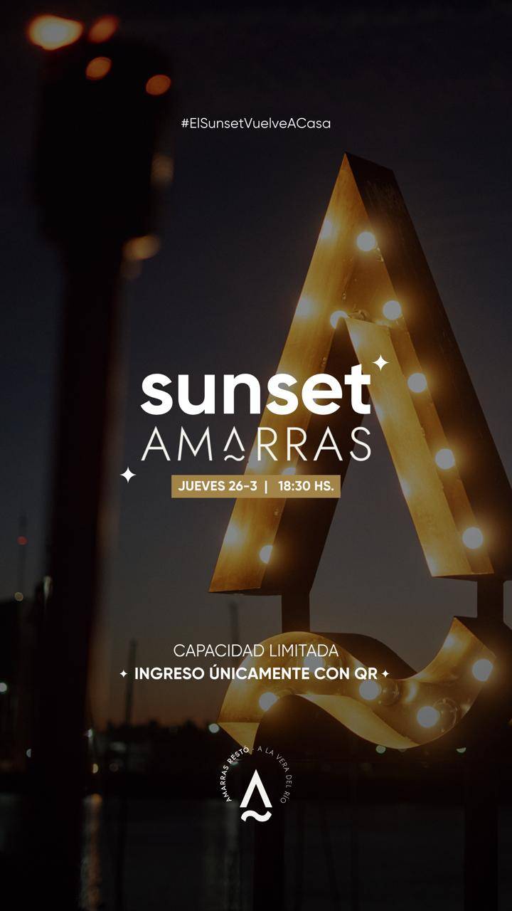 Sunset AMARRAS!